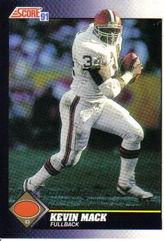 Kevin Mack Cleveland Browns 1991 Score NFL #470
